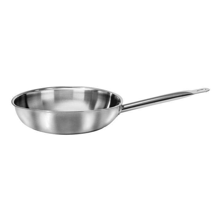 Commercial, 11-inch, 18/10 Stainless Steel, Frying Pan, large 1
