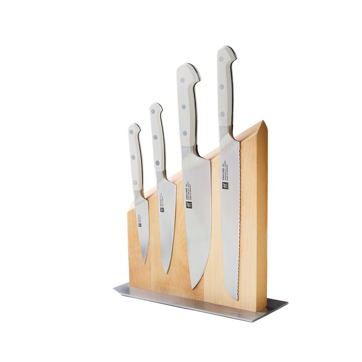 Pro le blanc, 5-pc, Knife block set, Natural, large 2