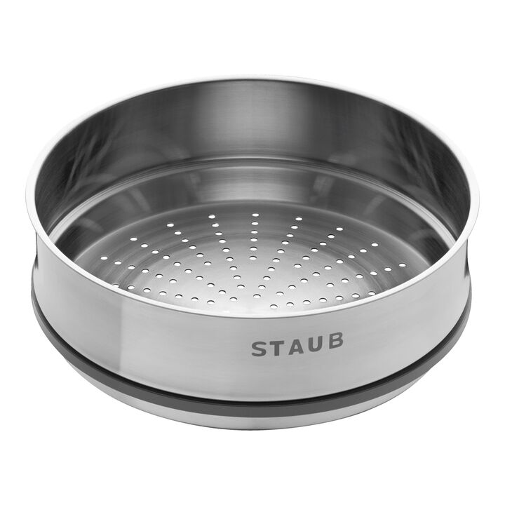 Cast Iron - Accessories, 4.75 qt, Stainless Steel Steamer Insert, large 1
