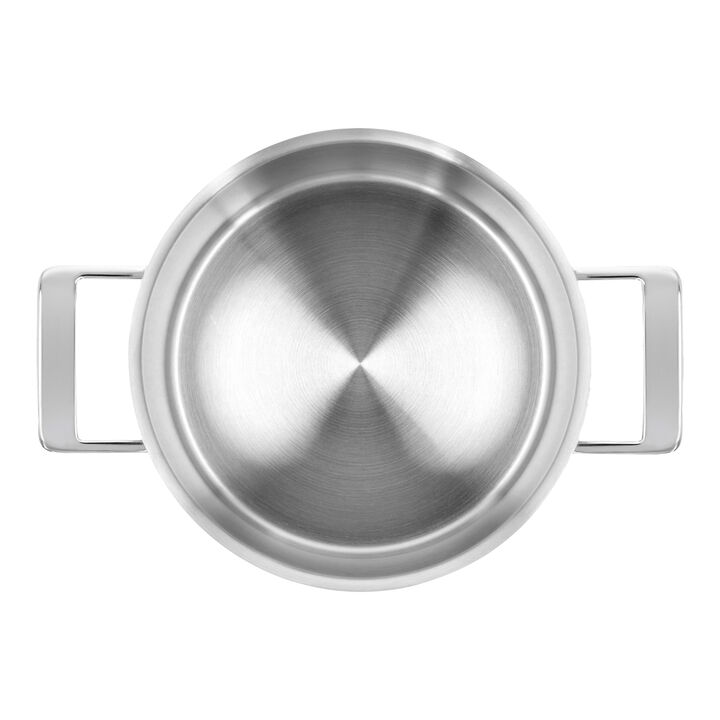 Silver 7, Kookpot met dubbelwandig deksel 24 cm / 5,2 l, large 3