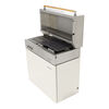Flammkraft Model D, Gas grill, ivory-white, small 8