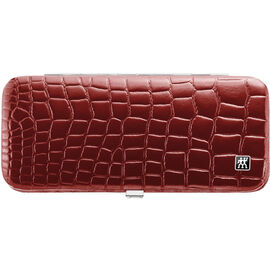 5-pc, Red, Leather, Frame Case