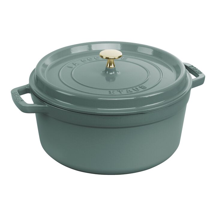La Cocotte, Cocotte 26 cm / 5,25 l, Rond, eucalyptus, large 1