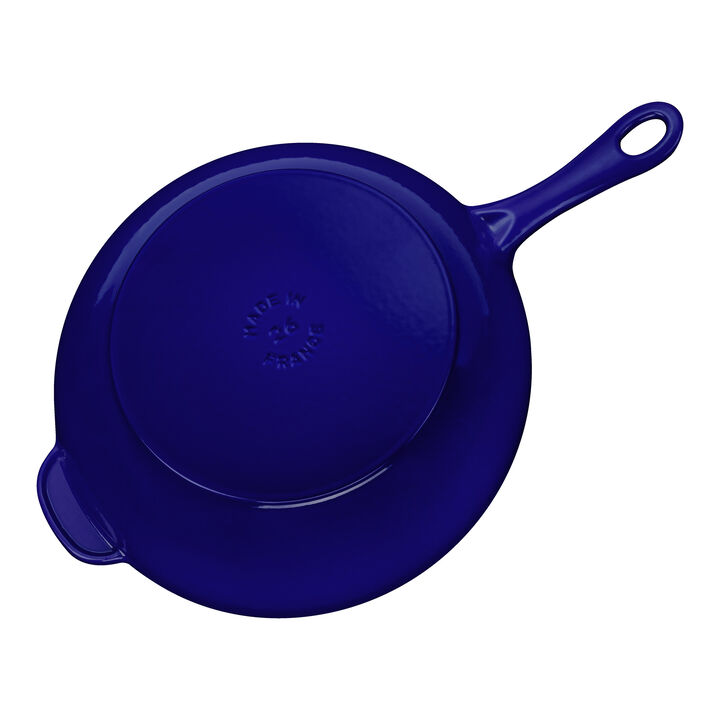Pans, 26 cm / 10 inch cast iron Frying pan, dark-blue, large 3