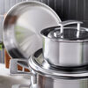 7-pc, Stainless Steel Cookware Set, small 3
