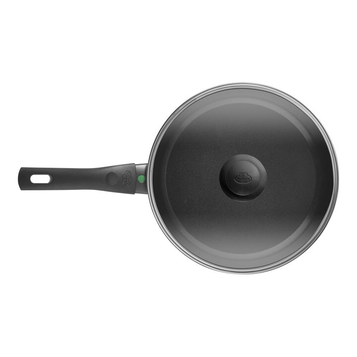 Ledro, Schmorpfanne mit Deckel, 28 cm, Aluminium, Keramische Antihaftbeschichtung, large 3