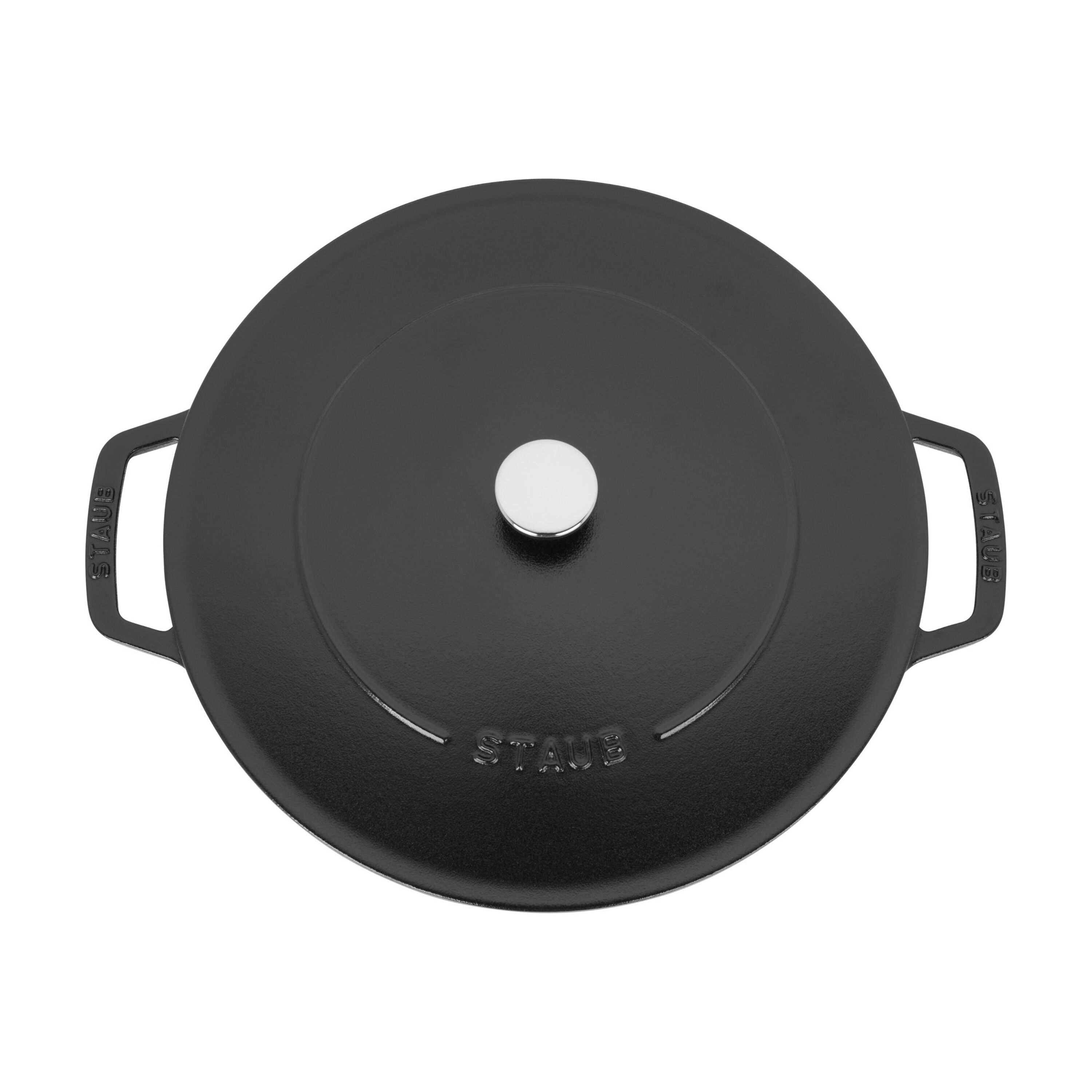 Staub Braisers Sauteerpan Chistera 28 cm / 3,7 l, Zwart - Braisers - Staub