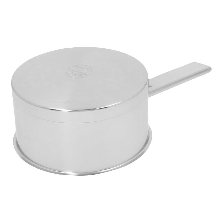 John Pawson 7, Steelpan met dubbelwandig deksel 16 cm / 1,5 l, large 2