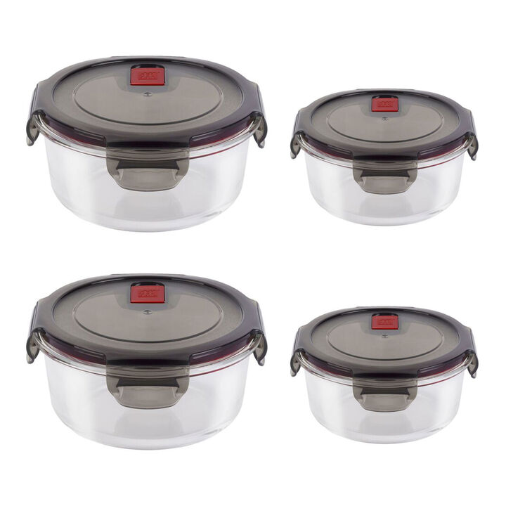BATCH COOKING - FROM FREEZER TO OVEN ROUND SET 4PC, large 1