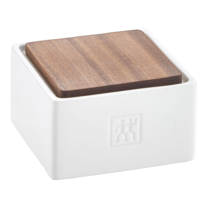 Ceramic Storage, 0.375 qt, Ceramic, Small Box With Lid , large 1