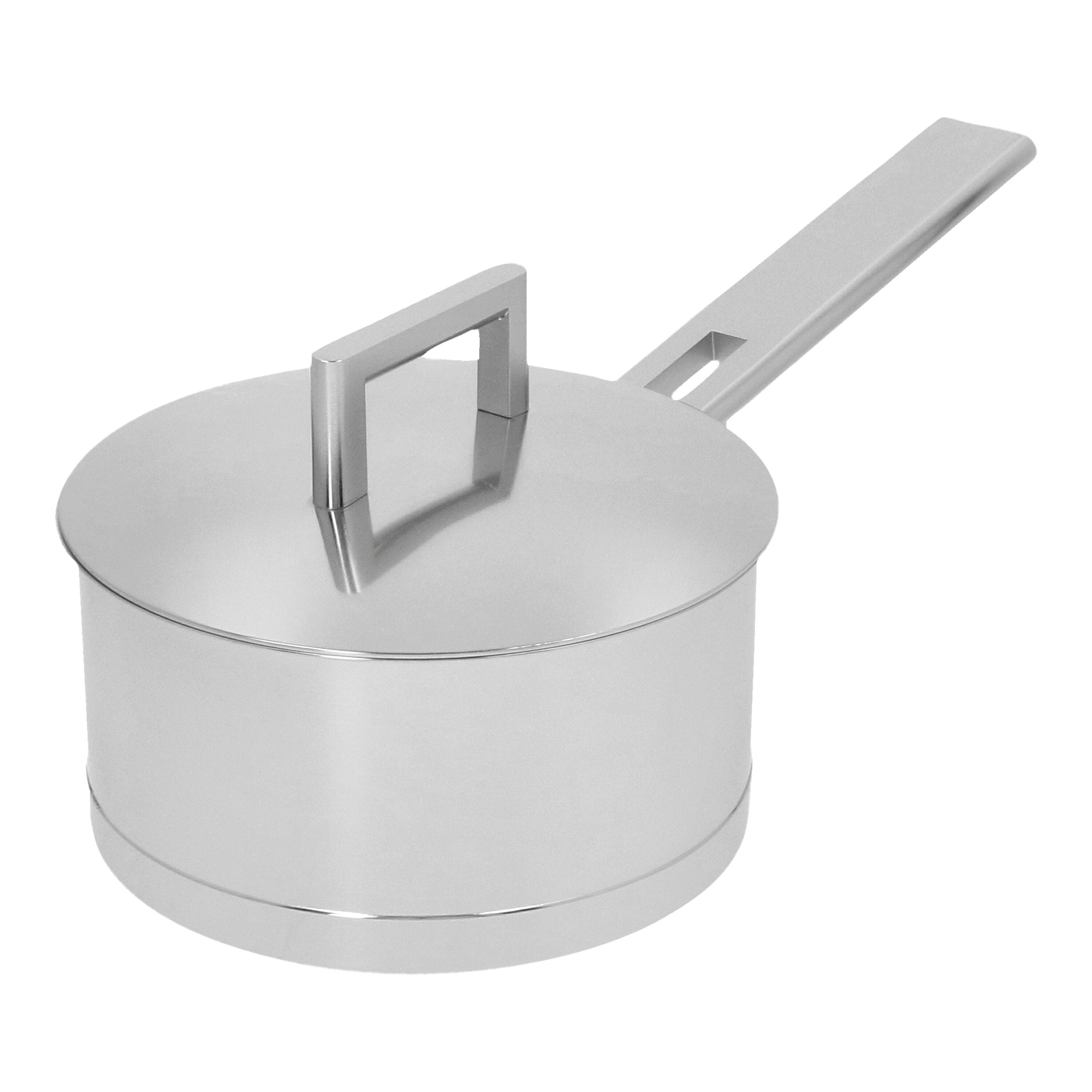 Demeyere John Pawson 7 Steelpan met dubbelwandig deksel 16 cm / 1,5 l - John Pawson 7 - Demeyere