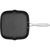 Forte, 28 x 28 cm square Aluminium Grill pan black, small 3
