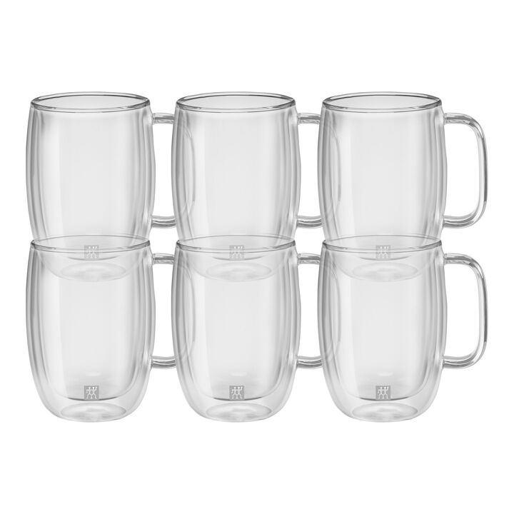 Sorrento Plus, Latteglas, set med 6 st., 450 ml, large 1