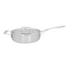 24 cm 18/10 Stainless Steel Saute pan with lid,,large