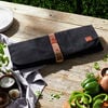 BBQ, Chefs Tool Storage Wrap - Brown Canvas, small 6