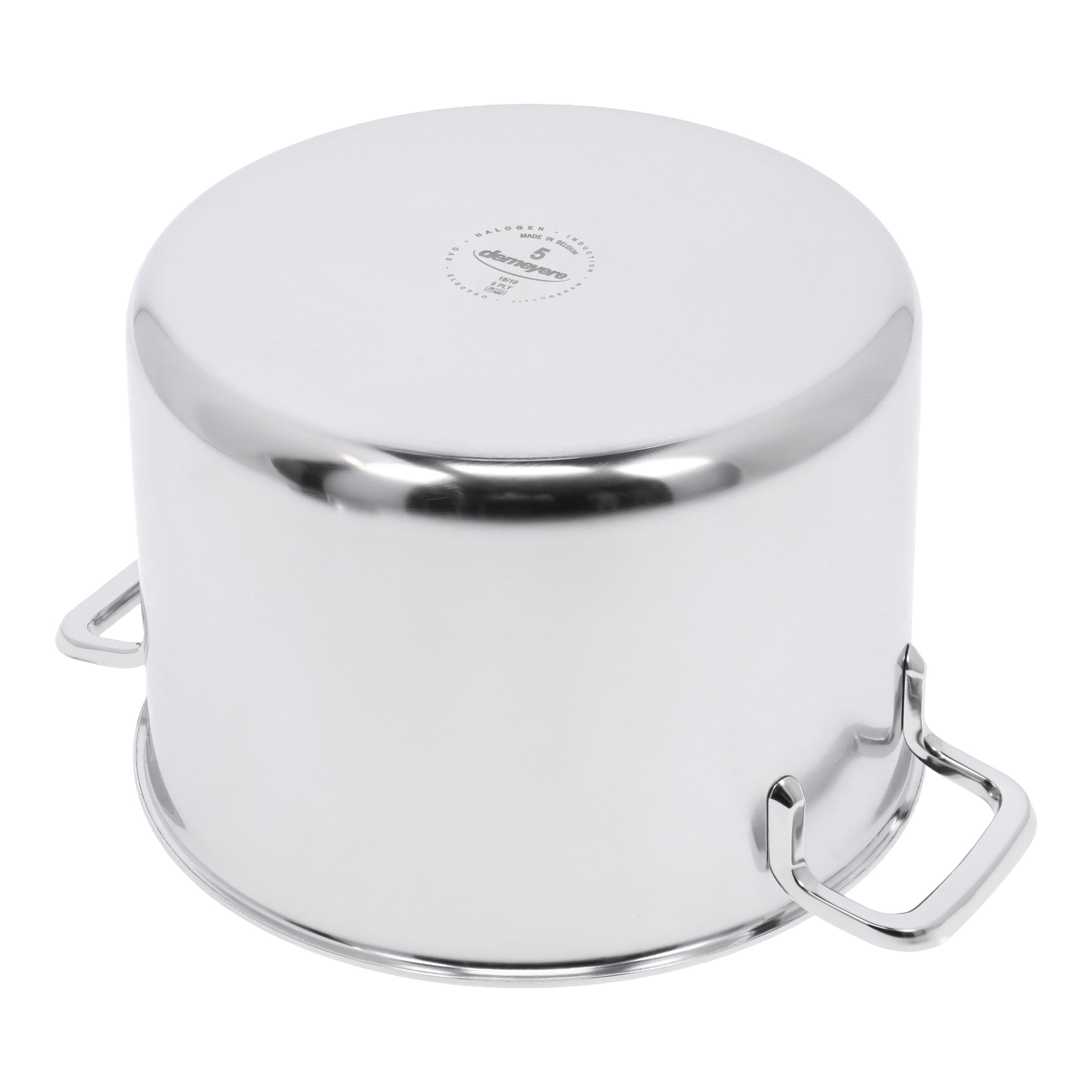 Demeyere Intense 5 Soeppan met dubbelwandig deksel 24 cm / 8 l - Intense 5 - Demeyere