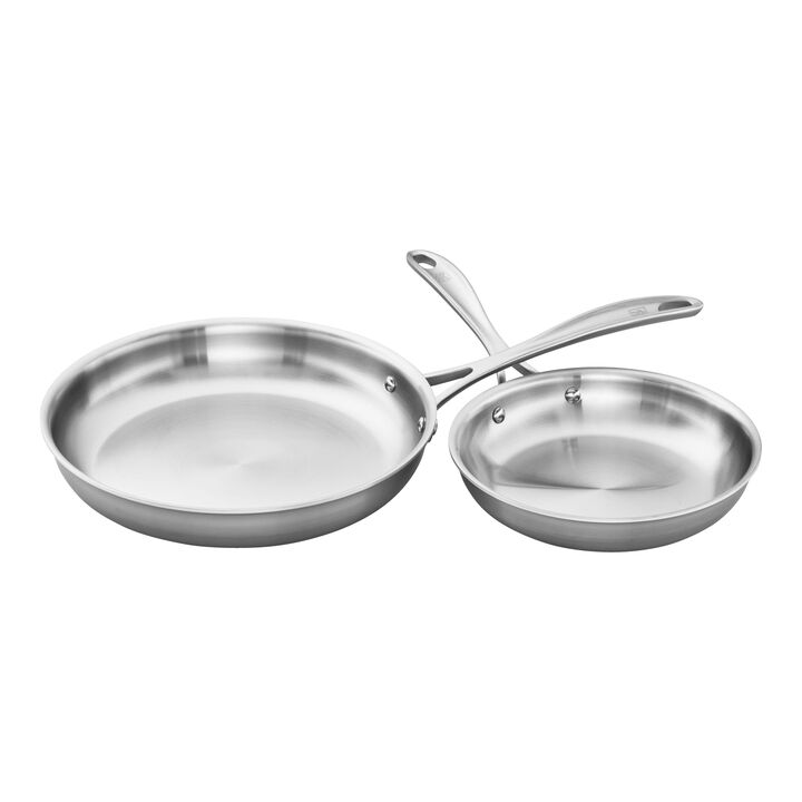 Spirit 3-Ply, 2-pc, Stainless Steel, Frying Pan Set, large 1