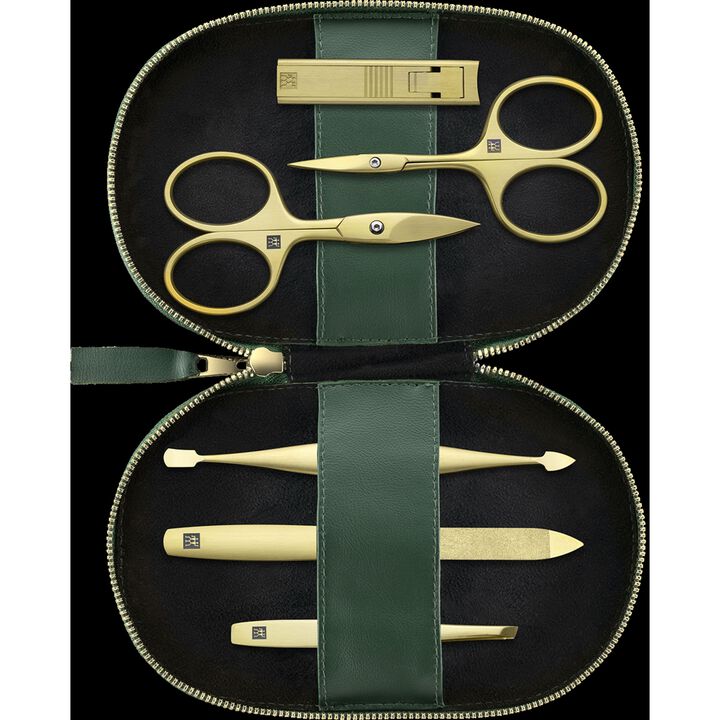 PREMIUM, Estuche con cremallera 6-pzs, Verde, large 2