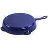 Cast Iron - Fry Pans/ Skillets, 11-inch, Traditional Deep Skillet, Dark Blue, small 2