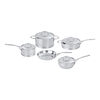 9-pc, Stainless Steel Cookware Set,,large