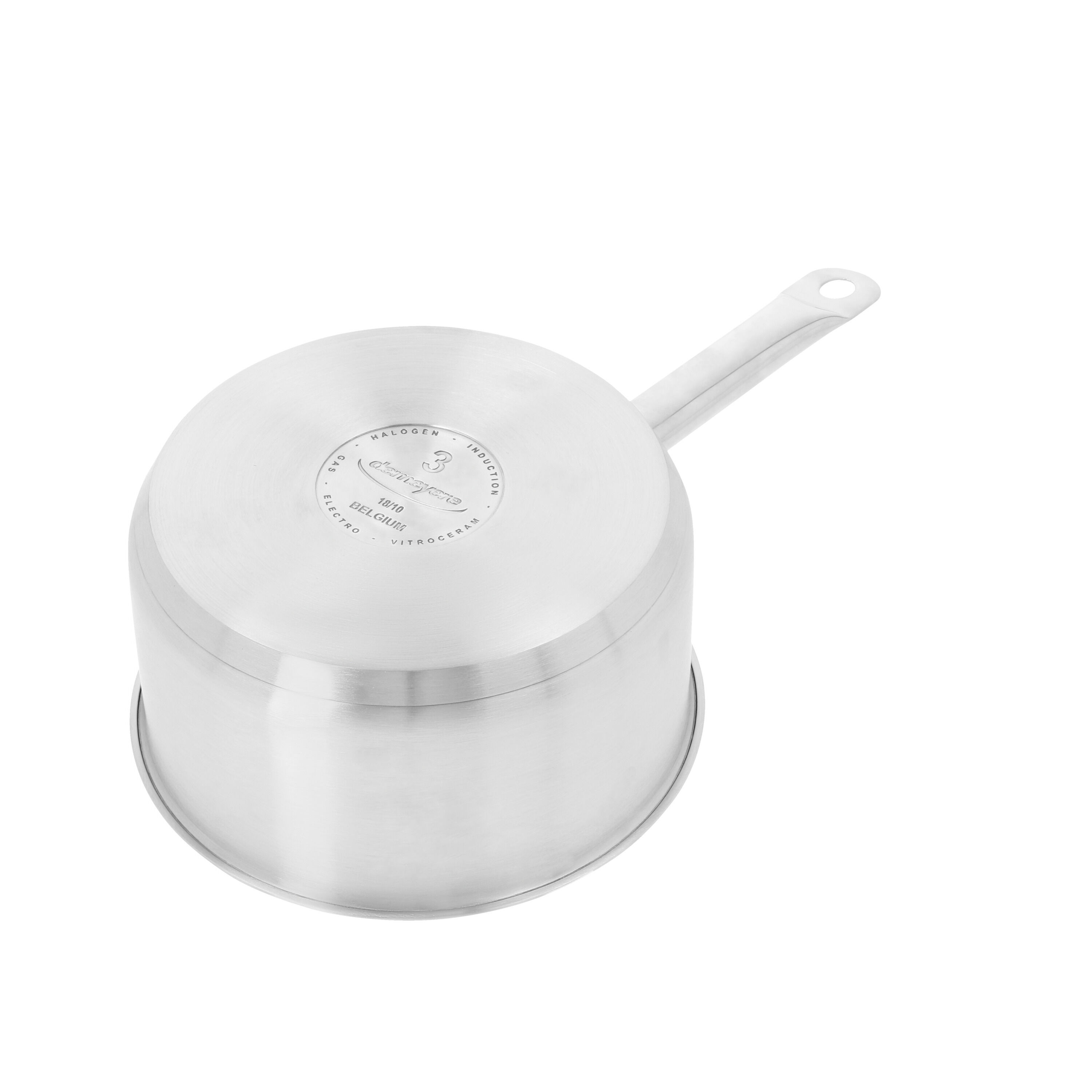 Demeyere Classic Pro 3 Steelpan met deksel 16 cm / 1,5 l - Classic Pro 3 - Demeyere