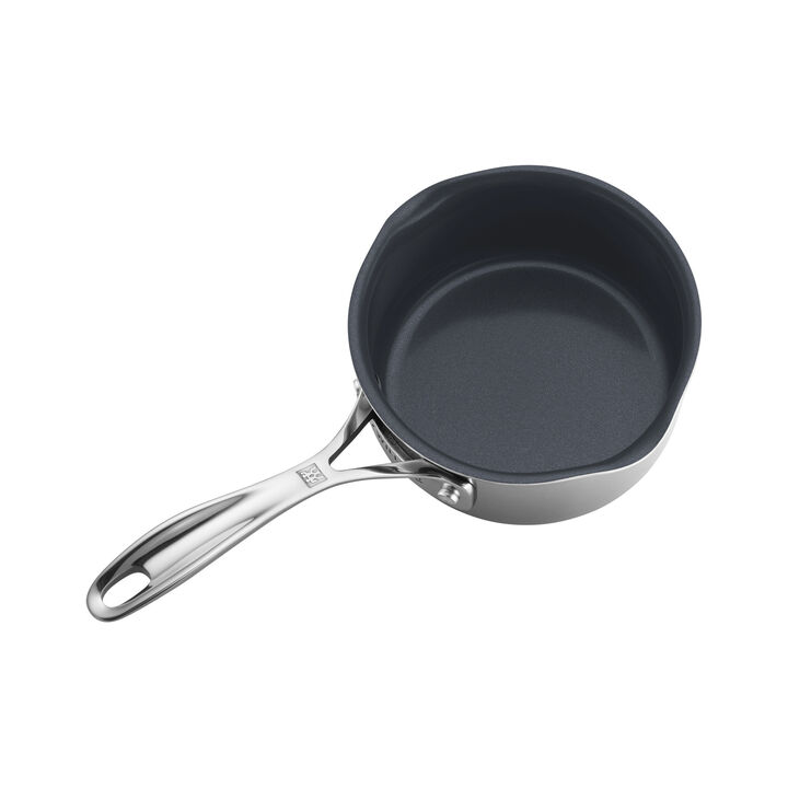 Clad CFX, 1 qt, Non-stick, Stainless Steel Ceramic Saucepan , large 2