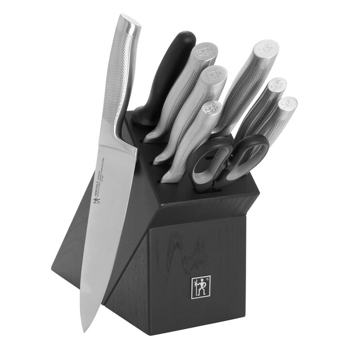 Diamond, 10-pcs, Knife block set, grey, large 1