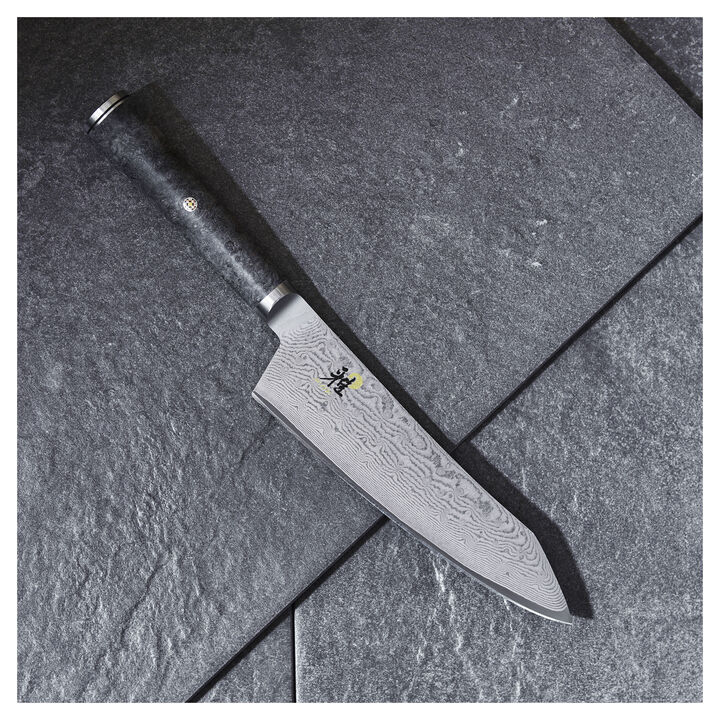 BLACK 5000MCD67, 7-inch Rocking Santoku, Fine Edge , large 2