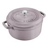 Cast Iron - Round Cocottes, 7 qt, Round, Cocotte, Lilac, small 1