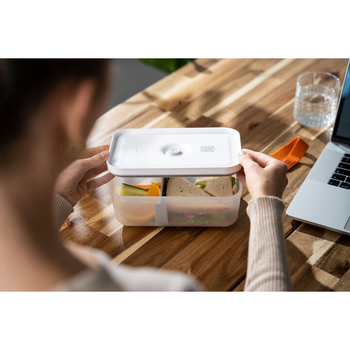 Set di contenitori sottovuoto, 3-pz. / L, grigio, Plastica / Vetro, large 4