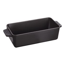 Staub Specialities, 23 x 12 cm rectangular Cast iron Loaf pan black