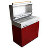 Flammkraft Model D, Propane gas grill, ruby, small 2