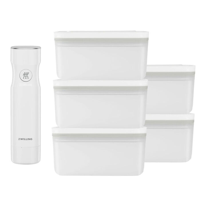 6 Piece Meal Prep Set, Plastic, large 1