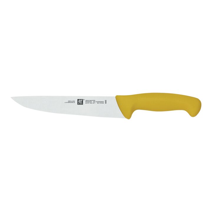 TWIN Master, 8-inch, Butcher knife, yellow, large 1
