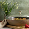 Cast Iron - Braisers/ Saut&eacute; Pans, 3.5 qt, Braiser With Glass Lid, Sesame, small 9