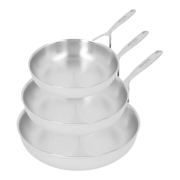5-Plus, Bakpannenset RVS, 20, 24 en 28 cm, large 1