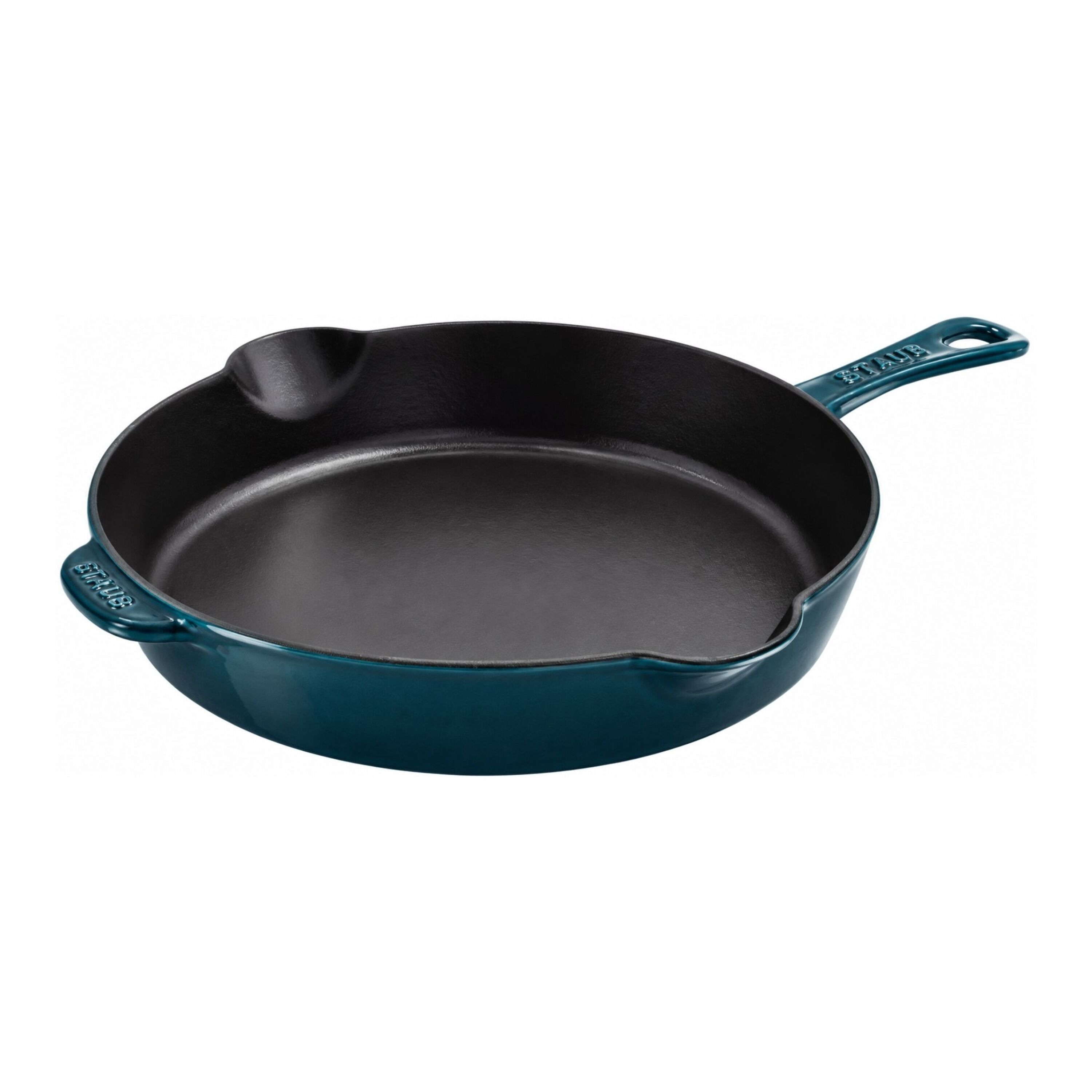 Staub Pans 28 cm / 11 inch cast iron Frying pan, la-mer - Visual Imperfections
