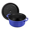 La Cocotte, 3.7 l cast iron round Cocotte, Blueberry, small 5