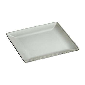 Servis Tabağı | döküm demir | 24 cm x 24 cm | Grafit Gri,,large 2