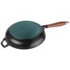 Pans, 28 cm Cast iron Frying pan black, small 2