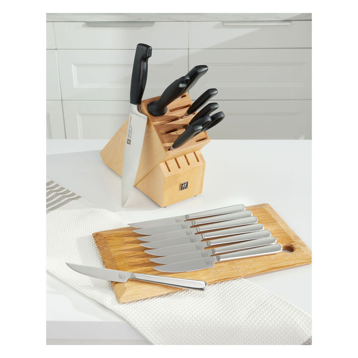 **** Four Star, 8 Piece, Knife block set, nature, large 3