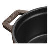 La Cocotte, Mini Cocotte 10 cm, Rond(e), Chocolat, Fonte, small 6