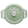 La Cocotte, Mini cocotte rotonda - 10 cm, salvia, small 4