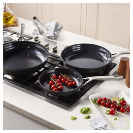 3 Piece aluminum frying pan set