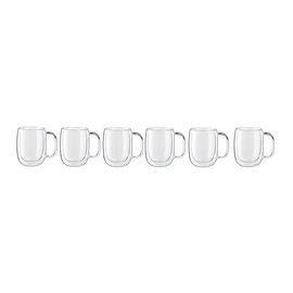 ZWILLING Sorrento Plus Double Wall Glassware, 8-pc  Coffee glass Mug Set