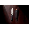 Outdoor, 3.5-inch, Hunting Knife With Leather Sheath, Matte Black Micarta, small 5