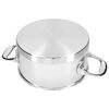 2.2 l 18/10 Stainless Steel Stew pot with lid,,large
