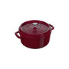 La Cocotte, 7 qt, Round, Cocotte, Cranberry - Factory Second, small 8