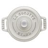 La Cocotte, Mini Cocotte 10 cm, Rond(e), Truffe blanche, Fonte, small 3