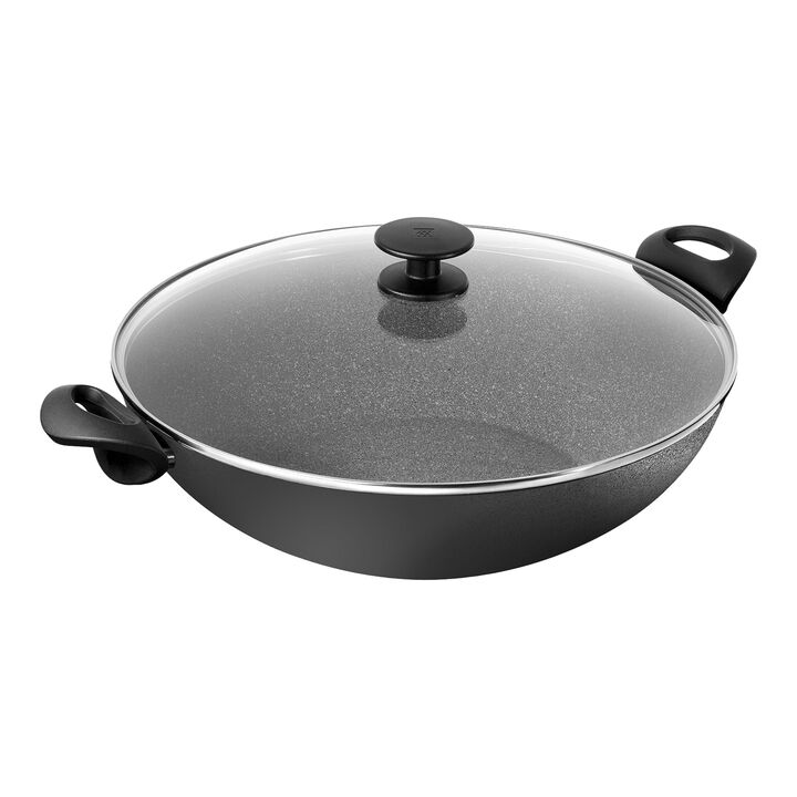 Bologna Ceramic, 36 cm / 14 inch aluminum Wok, large 1